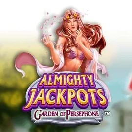 Almighty Jackpots: Garden of Persephone logo by Novomatic WildHub Casino