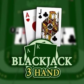 Blackjack 3H (Habanero) logo by Habanero at WildHub Casino
