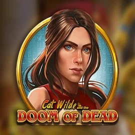 Official Slots logo: Cat Wilde and the Doom of Dead by Play'n GO at WildHub Casino