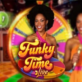 Funky Time game by Evolution – logo hosted on WildHub Casino