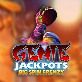 Genie Jackpots: Big Spin Frenzy logo by Blueprint Gaming WildHub Casino