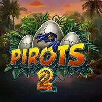 Slots logo of Pirots 2 from ELK Studios at WildHub Casino
