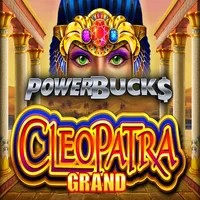 Powerbucks Cleopatra Grand slot logo by IGT at WildHub Casino