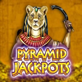 Pyramid Jackpots slot logo by King Show Games at WildHub Casino