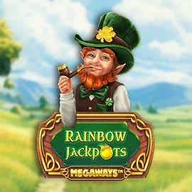 Rainbow Jackpots Megaways slot icon by Red Tiger Gaming, available at WildHub Casino