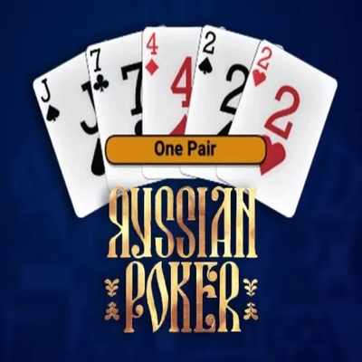 Official Table Games logo: Russian Poker by OneTouch Games at WildHub Casino