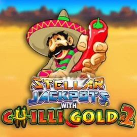 Stellar Jackpots with Chilli Gold x2 slot logo by Lightning Box Game at WildHub Casino