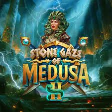 Stone Gaze of Medusa 2 online game logo by Stakelogic on wildhub-no.com