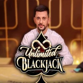 Unlimited Blackjack logo by Ezugi WildHub Casino